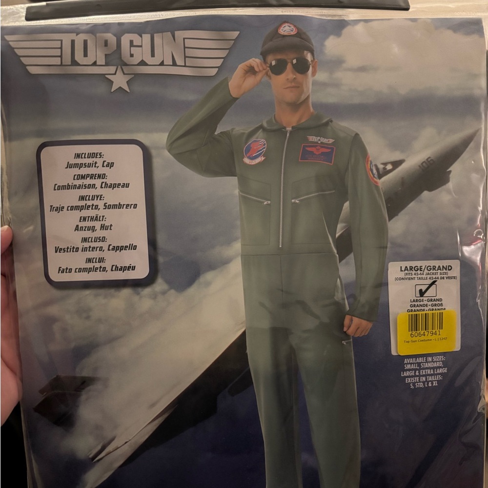 Brand new Rubie’s Top gun Halloween adult costume